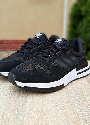 Adidas zx 500 чёрные
