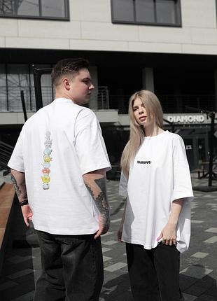 Футболка с авторским принтом — унисекс, oversize, made in ukraine
