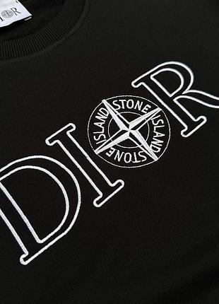 Світшот d/si чорний 3