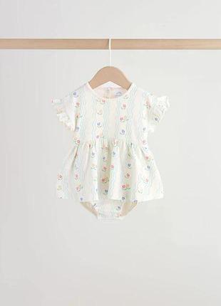 Боді-сукня дитяча next baby h78701/1 для дівчинки короткий рукав (74;80)
