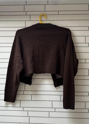 Кардиган h&m коричневий 8