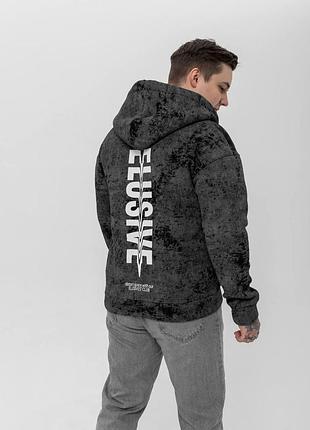 Стильное мужское худи elusive на молнии весна-осень-зима
