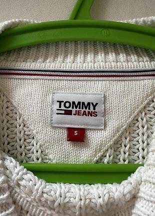 Світер tommy jeans білий 2