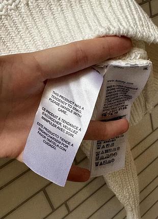 Світер tommy jeans білий 4