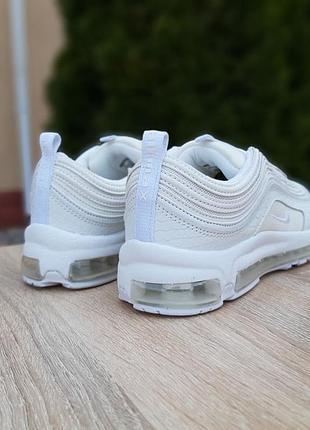 Nike air max 97 белые с молоком