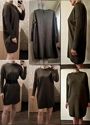Платье-свитер с длинными рукавами esprit, s-m-l/44-46-48 - продаю до 30.09