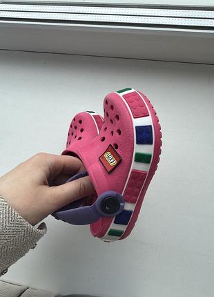 Crocs для дівчинки 24р 3