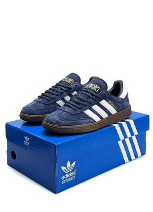🐻 мужские кроссовки adidas spezial navy white