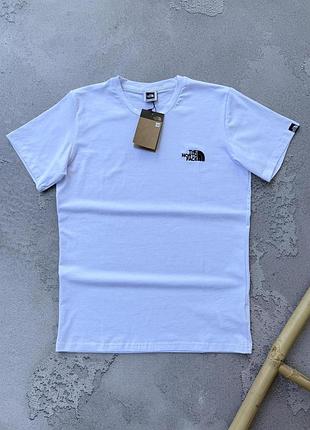Футболка tnf біла вишивка
