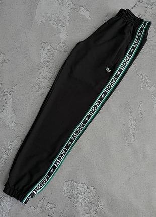 Брюки lacoste черные