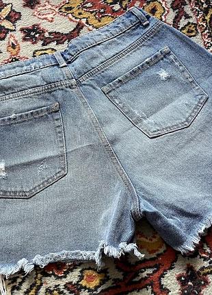 Джинсовые шорты h&m 6