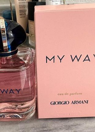 Распил парфюмированной воды giorgio armani my way
