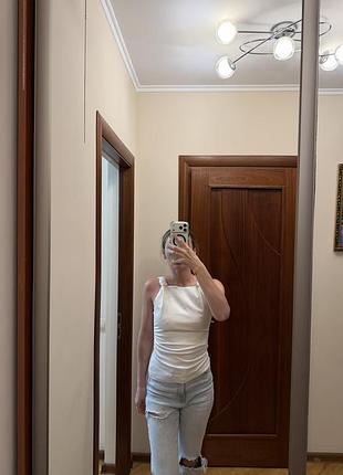 Білий топ zara