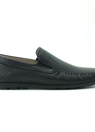 Мокасини мужские stepter 8945 чорний 44 размер