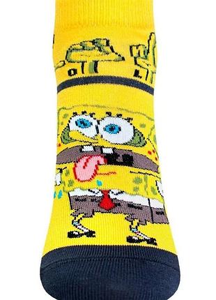 Носки мужские брестские spongebob 2139 (402) (укороченные) 27 (42-43), ярко-желтый