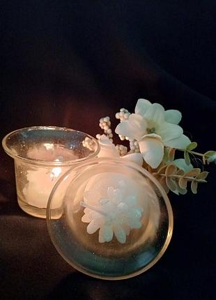 🐾🕯️ свічка в скляній тарі