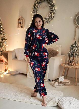 Пижама женская cosy теплая "santa"