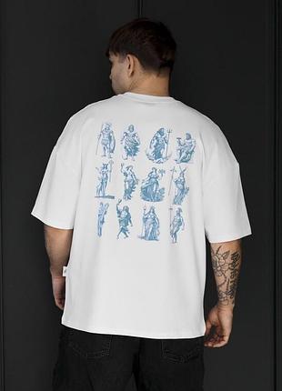 Мужская качественная футболка staff gods oversize
