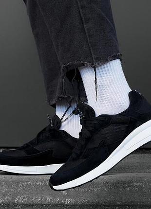 Стильные мужские кроссовки staff all black