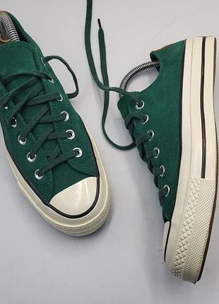 Кеди — converse chuck 70 ox “green suede”