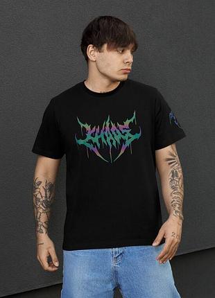 Мужская стильная футболка staff chaos reflective