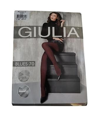 Колготи з мікрофібри giulia blues 3d 70 den marsala (214122)