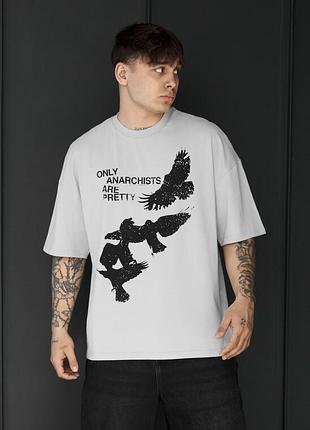 Мужская качественная футболка staff pretty oversize