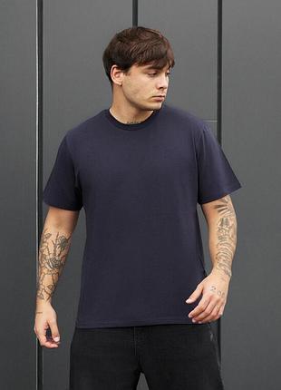 Мужская футболка с качественного хлопка staff navy