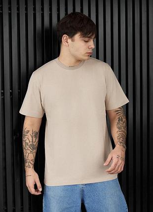 Чоловіча футболка з якісної бавовни staff beige