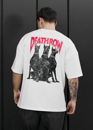 Чоловіча футболка з принтом staff dogs oversize