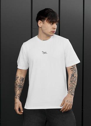 Мужская футболка классического кроя staff logo reflective white