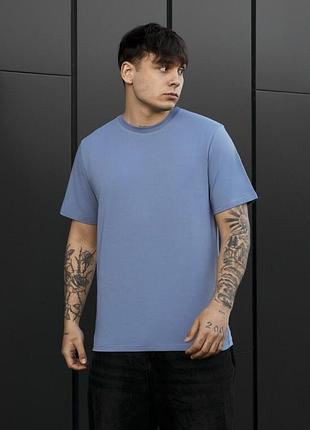 Мужская базовая футболка staff sa blue