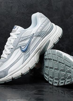 Жіночі вуличні кросівки nike initiator білі з натуральної шкіри і текстилю кращі літні для повсякденного носіння найк інітіатор