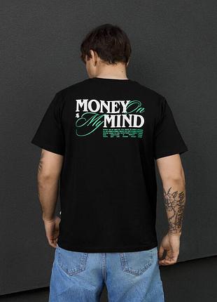 Мужская стильная футболка staff money on my mind