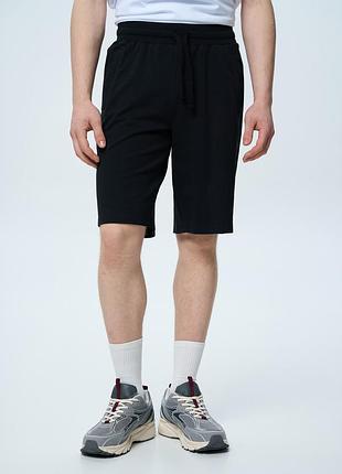 Шорти чоловічі однотонні чорний, 2xl
