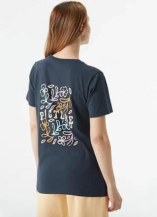 Футболка picture organic virel w dark blue розмір xs