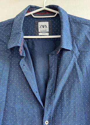 Чоловіча рубашка zara 2