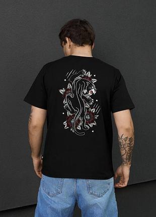 Мужская качественная футболка staff panther