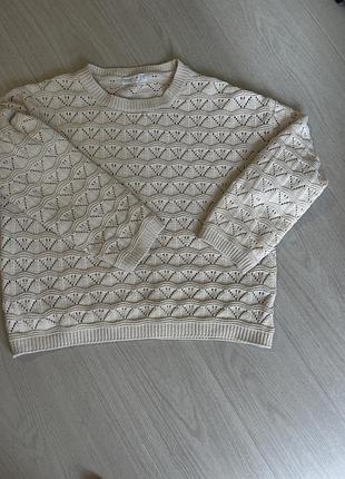 Светрик молочний primark 6