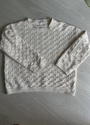 Светрик молочний primark 3