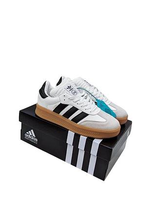 Чоловічі кросівки adidas samba білі