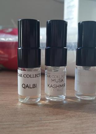 Набір тестерів attar collection second skin / musk kashmir /qalbi
