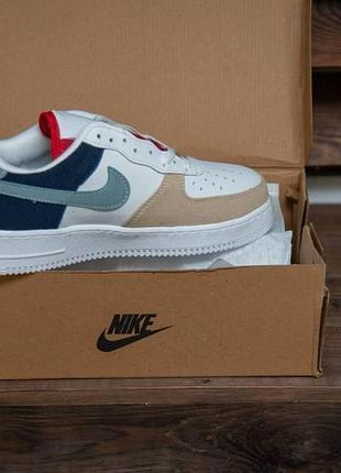 Чоловічі кросівки nike air force multi white
