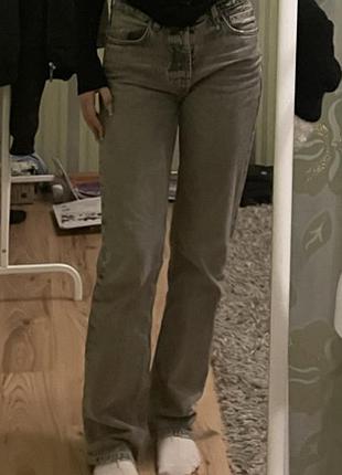 Жіночі джинси zara сірі