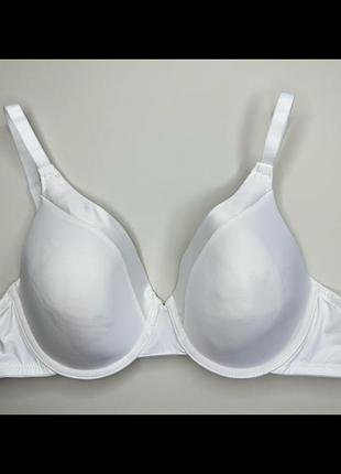 Бюстгальтер, лифчик гладкий тонкий паралон primark - білий, рр 85c 85b