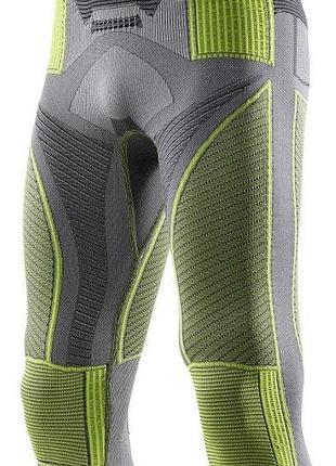 Термоштани x-bionic radiactor evo pants medium man iron - yellow розмір int-l-xl