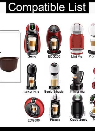 Багаторазові капсули для nescafe dolce gusto — економія, смак і екологія в одному комплекті