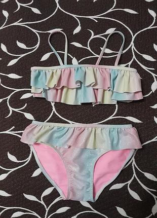 Купальник для девочки 7-8 лет, фирмы h&m
