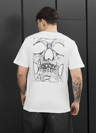 Мужская футболка классического кроя staff skull