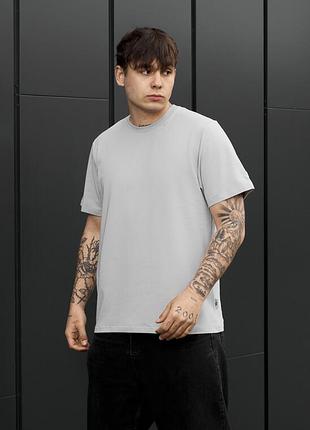 Чоловіча стильна футболка staff ma logo light gray